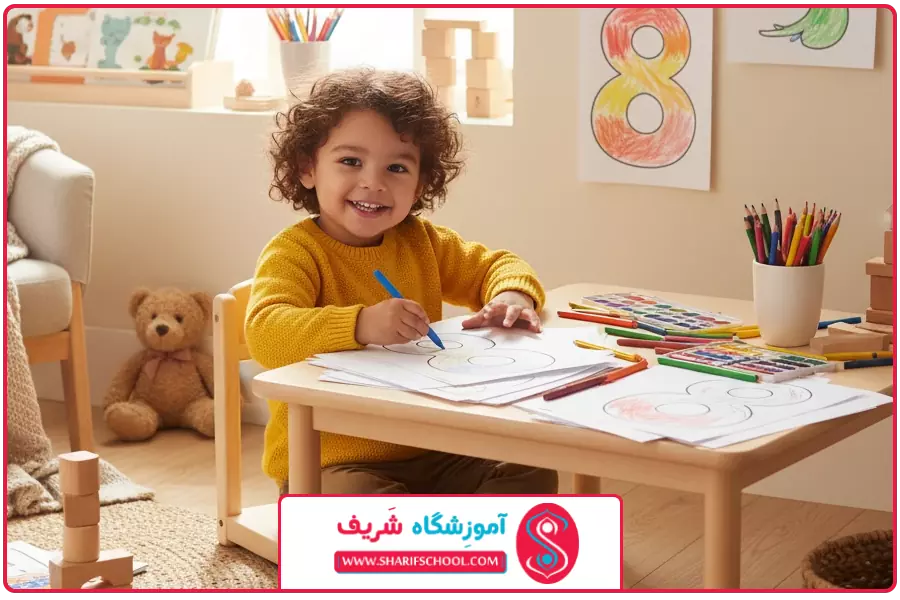 بند پایانی | آموزش اعداد به بچه ۳ ساله