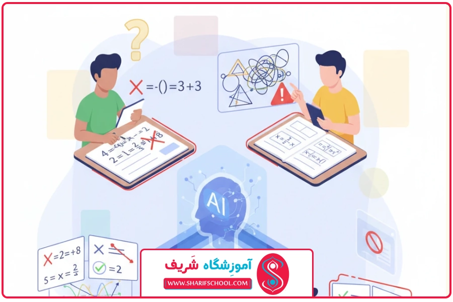 اشتباهات رایج | یادگیری ریاضی با هوش مصنوعی