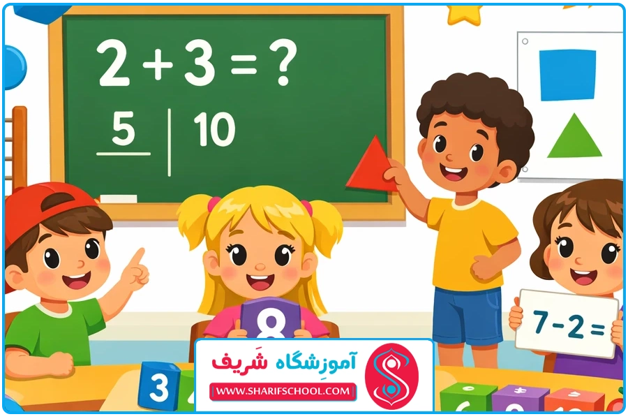 الگویابی | آموزش ریاضی دوم دبستان