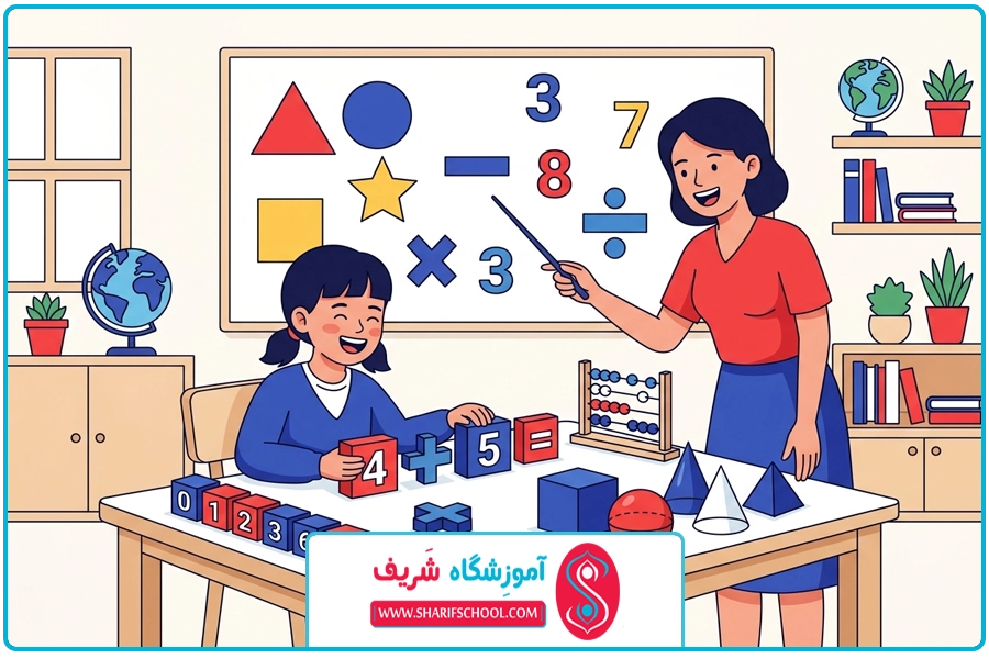 نقش بازی و سرگرمی | آموزش ریاضی چهارم دبستان