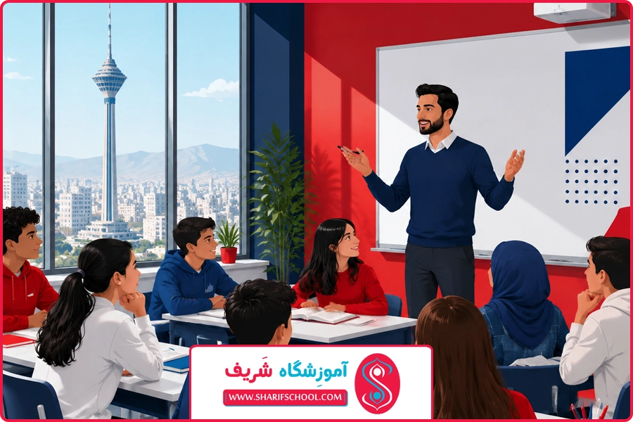 زمان کلاس خصوصی | آموزش زبان هشتم غرب تهران