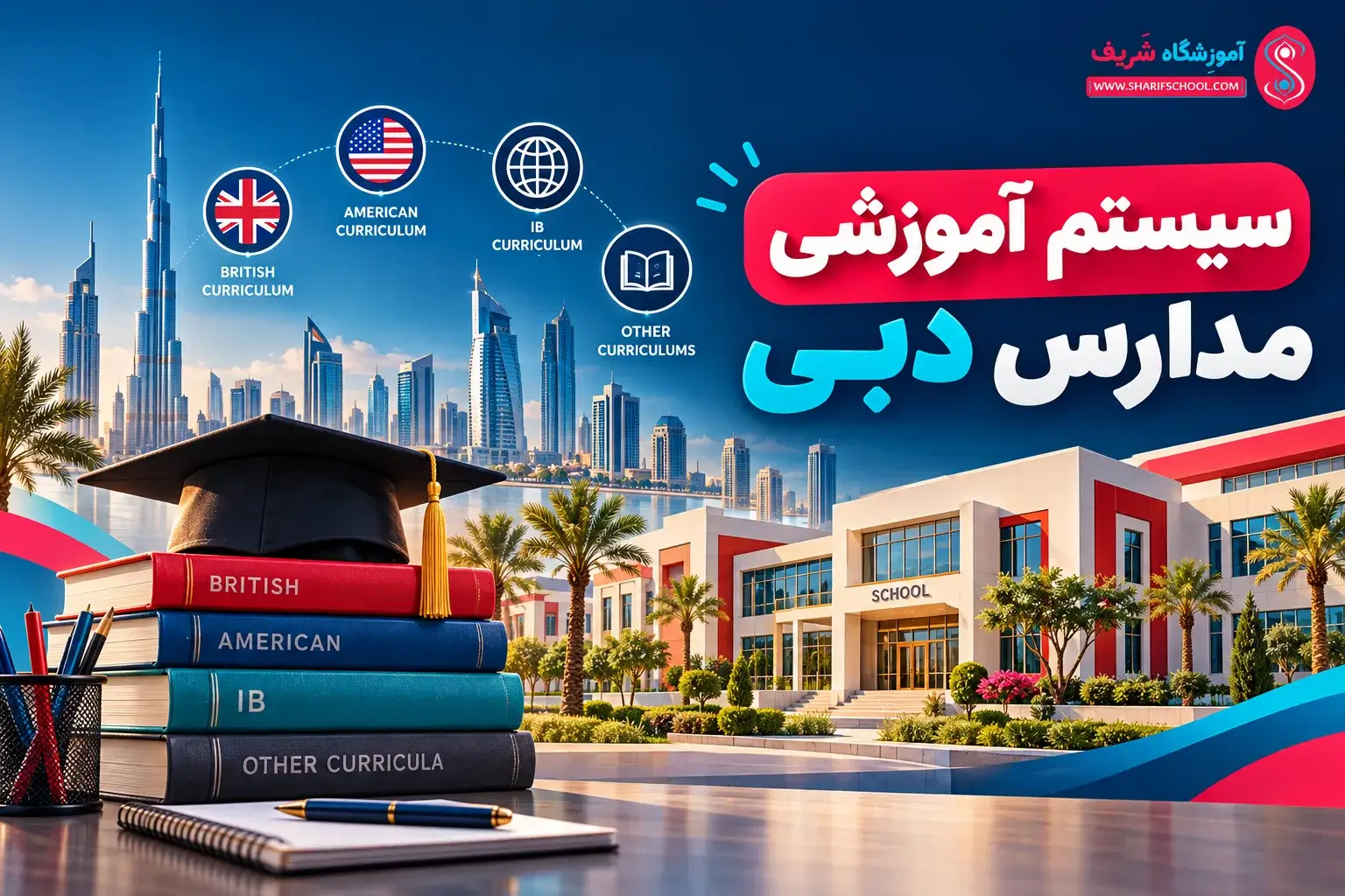 سیستم آموزشی مدارس دبی | شریف اسکول
