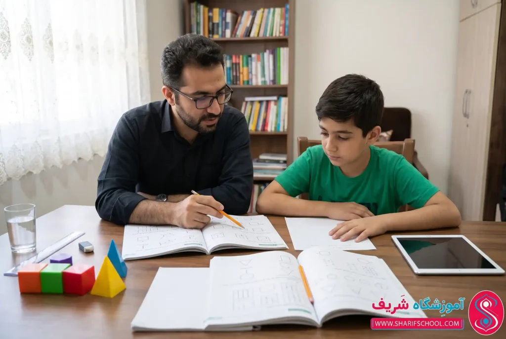تدریس خصوصی ریاضی تیزهوشان ششم | شریف اسکول